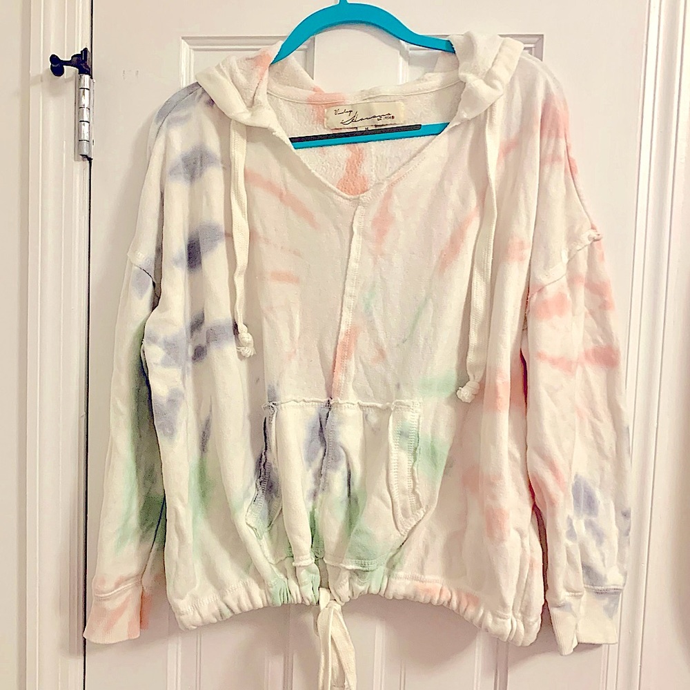 VINTAGE HAVANA | WHITE TIE DYE HOODIE